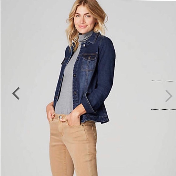 j jill jean jacket